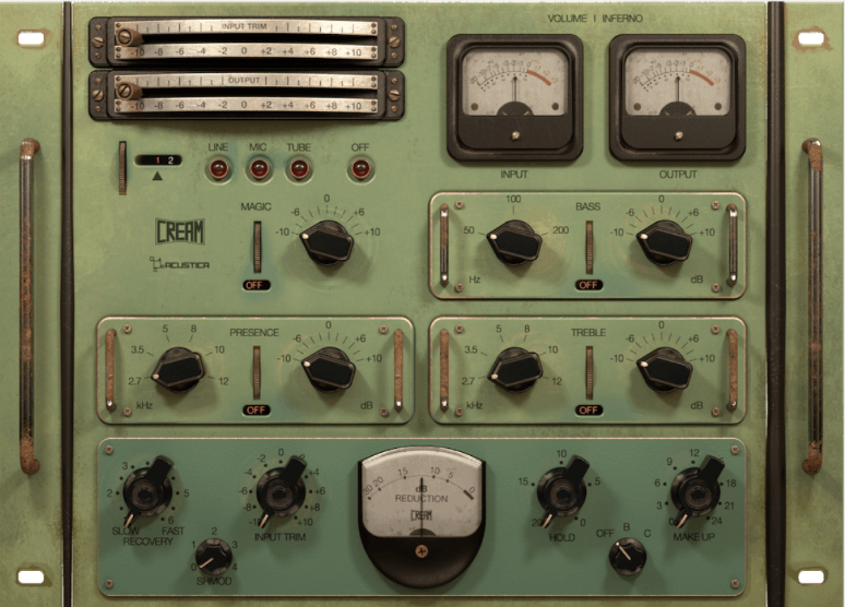 Acustica Audio Cream 2 (Channel Strip)